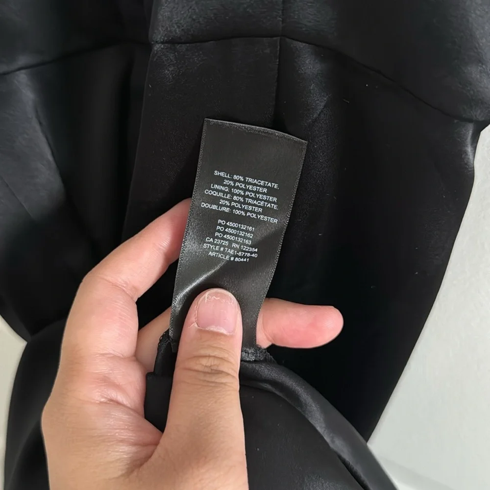 Aritzia Ten By Babaton Dress - Black (6)
